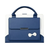 Dteck Cute Case for iPad 6th/5th Gen 2018/2017, iPad Air 2 Case, iPad Pro 9.7 Case, Slim Handbag Leather Protective Cover with Auto Wake/Sleep Stand Hand Strap Pocket for Girls Woman Kids,Blue