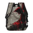 thumbnail image 4 of Balery Dark Red Hooded Girl Mochila Escolar Impresa, Mochila Ligera para Viajes Casual, Mochila Duradera y Cómoda Multifuncional, Mochila para Laptop-One Size, 4 of 5