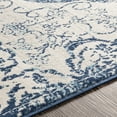 thumbnail image 3 of Livabliss Area Rugs for Living Room, 5x7 Floransa Traditional Navy Rug, Bedroom Dining Room Home Decor Stain Resistant Carpet (5'3" x 7'1"), 3 of 8