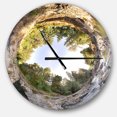 thumbnail image 1 of DesignArt Horloge Murale Grand Tube Rivière Sauvage, 1 of 2