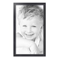 thumbnail image 2 of ArtToFrames 16" x 28" Galleria Noir Picture Frame, 16x28 inch Black MDF Poster Frame (WOM-4083), Pack, 2 of 8