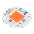 thumbnail image 2 of Módulo de luz de cultivo con chip COB LED de espectro completo: 50 W, 110 V, 380‑800 NM, para crecimiento de plantas de bricolaje, 2 of 10