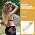 thumbnail image 3 of YSNOOWE Joyería Para De Mujer Con Detalle Fino Y Borlas Para Y Celebraciones, 3 of 4