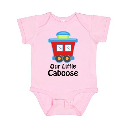 

Inktastic Train Our Little Caboose New Baby Gift Baby Boy or Baby Girl Bodysuit
