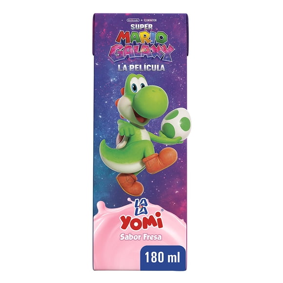 Leche Saborizada Lala Yomi Fresa 180 ml