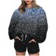 thumbnail image 1 of Puntoco Conjunto De Sudadera Con Pantalón Y top Con Cuello Redondo Y Manga Larga Informal Estampado Para Mujer Azul Claro Xl, 1 of 3