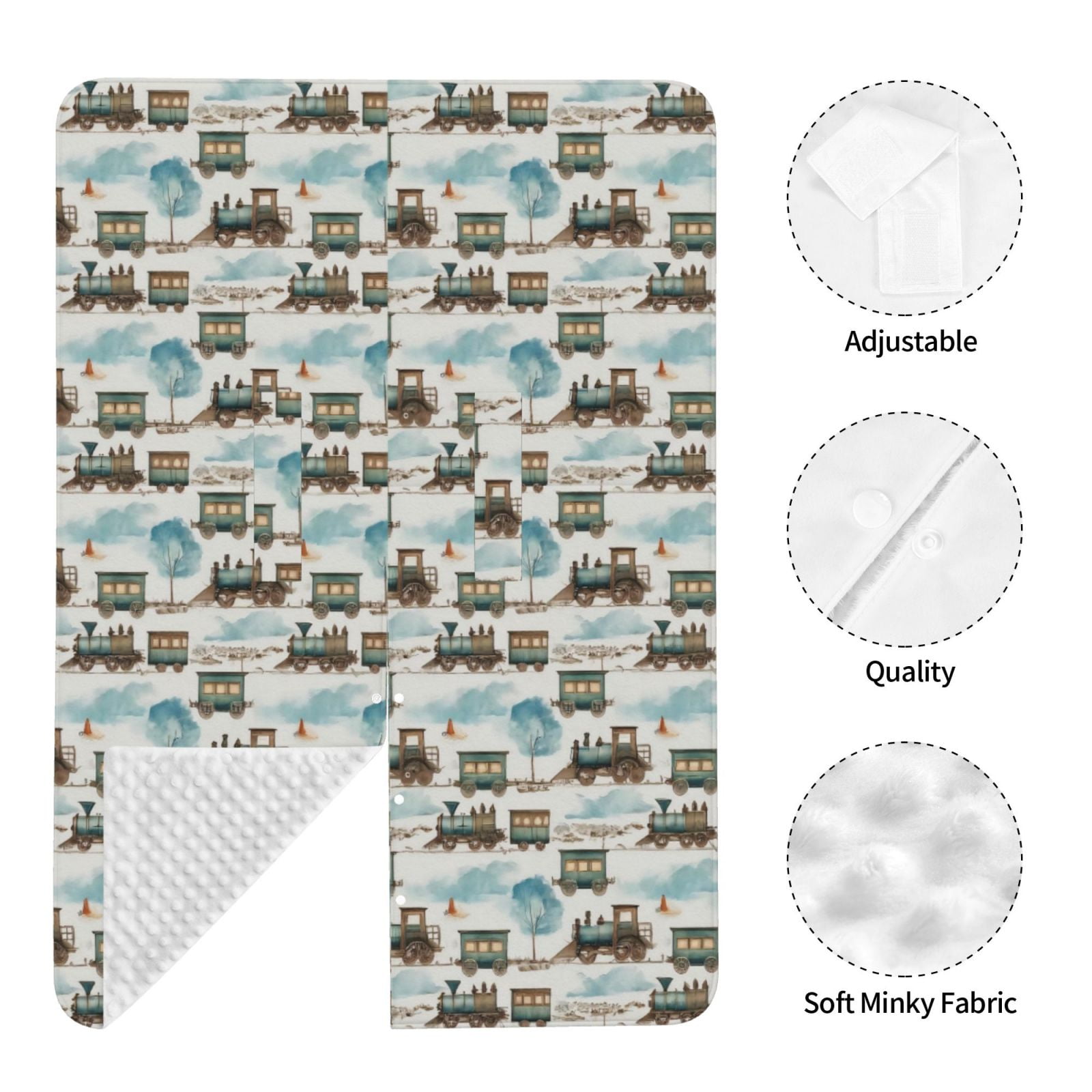 Naloa Transport Train Baby Car Seat Cover, Breathable Baby Carrier Cover, Multiuse Baby Carrier Cover & Nursing Breastfeeding Cover