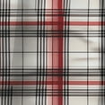 thumbnail image 2 of Designart "Paisley Plaid With Rustic Charm" Plaid Blackout Curtain Panels, 2 of 4