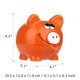 thumbnail image 2 of leyfeng Hucha de cerdito sonriente Tomfeel, caja de dinero de cerámica, cerdo de dibujos animados, muebles para el hogar, manualidades, regalos familiares, recuerdo, 2 of 7