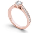 thumbnail image 2 of 1 Carat T.W. Diamond Classic 14kt Rose Gold Engagement Ring, 2 of 5