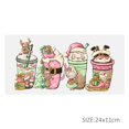 thumbnail image 1 of Personalize Christmas Coffee Cup UV DTF Sticker For 16oz Glass CanCups Wrap Transfer Sticker Custom Labels DIY Logo Selfadhesive, 1 of 5