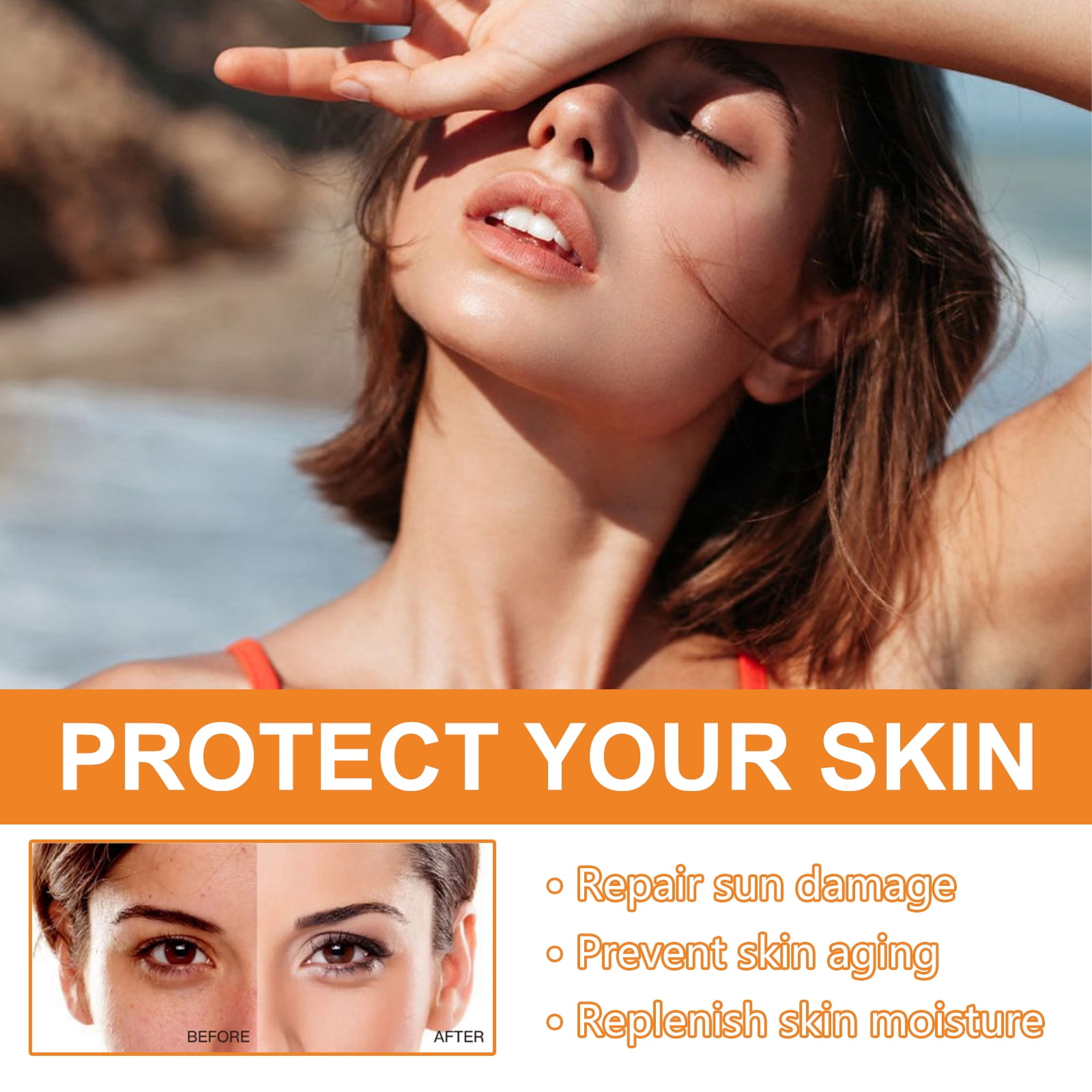 Alvantor Face Sunscreen Lotion SPF 100 Broad Spectrum UVA UVB Oil-Free, 1.76oz
