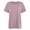 Purple, variant on Gbsyewxs Womens Tops Crew Neck Short Sleeve Solid Color Soft Summer T Shirts For Women Light Purple