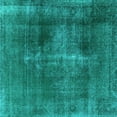 thumbnail image 1 of Ahgly Company Indoor Square Oriental Light Blue Industrial Area Rugs, 8' Square, 1 of 4