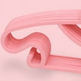thumbnail image 2 of 10 Pack Colour Plastic Baby Hangers, Extendable Hangers, Children Coat Hangers with Stackable Hooks, Non-Slip Toddler Hangers for Kids Children Clothes Dresses (Pink), 2 of 5