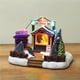 thumbnail image 4 of Toystoory Cabina de escena de nieve navideña, decoración navideña luminosa, casa de árbol de Navidad de resina, escena de pueblo, regalo para niños y Kits de decoración para fiestas Toystoory HA037607-00, 4 of 5