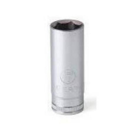 

25in. Drive 6 Point Deep Length Chrome Socket - 5mm