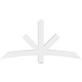 thumbnail image 2 of 60"W x 30"H x 4"D x 4"F, 12/12 Pitch, Alberta Architectural Grade PVC Gable Bracket, 2 of 8