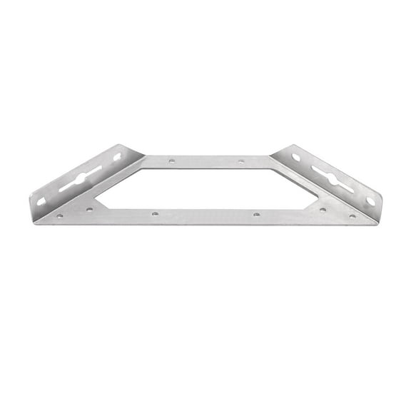 Stainless Steel Shelf Support,Multifunctional Corner Brace Trapezoidal Hanging Angle for Furniture Connector