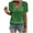 Green, variant on Meichang Eyelet Tops for Women Plus Size Summer T Shirts Short Sleeve Scoop Neck Shirts Dressy Casual Solid Tops Loose Fit Work Tshirts