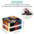 thumbnail image 5 of Geometric Cube Travel Portable Jewelry Box - Square Organizer Box with Bracelet Holder, Earring Organizer – Store Rings, Earrings, Necklaces, Bracelets, and More! Suitable for Girls and Women, 5 of 6