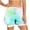 *Green, variant on VBVC Women's Drawstring 2-in-1 Athletic Shorts , High Waisted Running Shorts For Women,Ladies' Double Layer Active Shorts with Pockets,Green,S-2XL