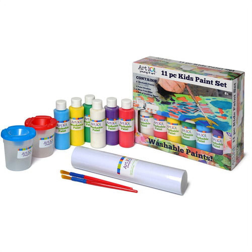 Lartique Acrylic Paint Set for Kids, Complete Kids Paint Set with All