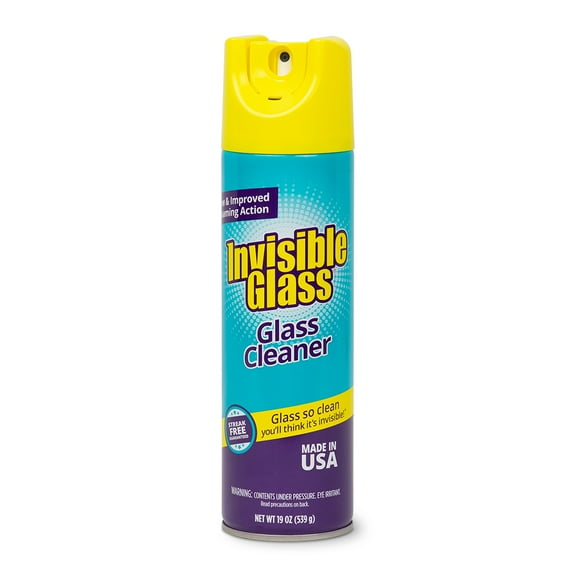 Invisible Glass 91160 EZ Grip Aerosol Spray Cleaner, 19 oz