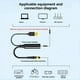 thumbnail image 4 of Convertidor de Audio de 3,5 mm A SPDIF, Adaptador de Audio Analógico A Digital, Cable Auxiliar de 3,5 mm A Óptico para TV, Consolas de Juegos, Portátiles, 4 of 5