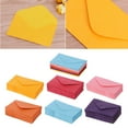 thumbnail image 2 of Yokua 50 Pieces 6 x 10cm Envelopes Set Assorted Colors Gift Envelopes Kits, 2 of 20