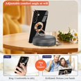thumbnail image 3 of Compatible with Samsung Galaxy A15 5g Case with Ring Holder Pink, Aesthetic Phone Case Samsung A15 5g Case Silicone Soft TPU Slim Cover Shockproof Luxury with Kickstand (Black), 3 of 14