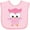 AD-Pink, variant on Inktastic Cute Pink Spring Owl Girls Baby Bib
