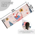 thumbnail image 5 of Yayeee Runner Rug for Bedroom 2'x6' Machine Washable Hallway Non Slip Mat, Blue Christmas Santa, 5 of 8