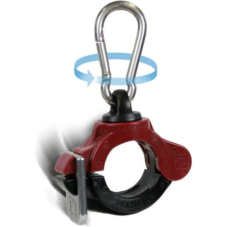 

Tectran Multi-Purpose TEC-360® Swivel Clamp | Stainless Steel Clip | Color-Coded | (1.375 ID | Yellow)