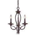 thumbnail image 1 of Elk Lighting Medford 3 Light Chandelier in Oiled Bronze, 1 of 3