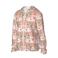thumbnail image 2 of KLL Swan Couple Print Men's Women’s UPF 50+ Sun Protection Outdoor Hoodie Jacket Long Sleeve Fishing Hiking Performance Shirt-X-Large, 2 of 6