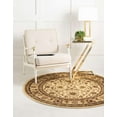 thumbnail image 3 of Rugs.com Aditi Collection Rug – 10' Round Cream Low Rug Perfect For Kitchens, Dining Rooms, 3 of 9
