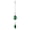 Green, variant on OIUR Japanese Bless Wind Chime Cast Iron Outdoor Small Wind Chime Retro Garden Hanging Wind Bell for Good Luck Patio Balcony Decoration