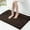 Brown, variant on Chenille Bathroom Rugs Mat, Chenille Bath Rug Mat Non-Slip Bath Mat, Washable Soft Shower Shag Bath Rugs