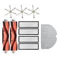 thumbnail image 1 of 15 piezas para Xiaomi Mijia 2c cepillo principal cepillo lateral filtros paño de fregona, 1 of 5