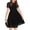 Z-Black254, variant on WhouRiu Little Girls' Dress Fashion Short Sleeve Mesh Dress Child Summer Elegant Party Princess Tulle Dresses Black,Size 5-6 Y