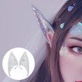 thumbnail image 4 of Disfraz de boda de hadas suaves Pixie Sunnimix orejas de elfo de Halloween 12cm Blanco, 4 of 7