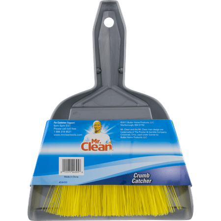 Mr. Clean Mini-Sweep Compact Dustpan And Brush Set , Colors may vary