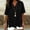 Black, variant on Endives Womens Linen Shirts Short Sleeve Womens Shirt Blouses Thin Breathable Summer Trendy Grey