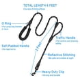 thumbnail image 2 of Cuerda Plutus para mascotas Dog Leash de 1,8 m de largo con doble asa reflectante, 2 of 6