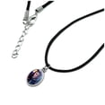 thumbnail image 2 of Riverdale Veronica Character Antiqued Oval Charm Pendant with Black Satin Cord, 2 of 5