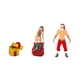 thumbnail image 5 of Figuras de resina de escenas navideñas a escala 1/64, coleccionables, figuras en miniatura pintadas a mano Regalo dorado, 5 of 9