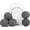Grey, variant on Baby Safe & Hypoallergenic Wool Dryer Balls, Organic XL 6-Pack – 100% Wool, Chemical Free Fabric Softener for 1000+ Loads, Softens and Fluffs Fabrics Naturally