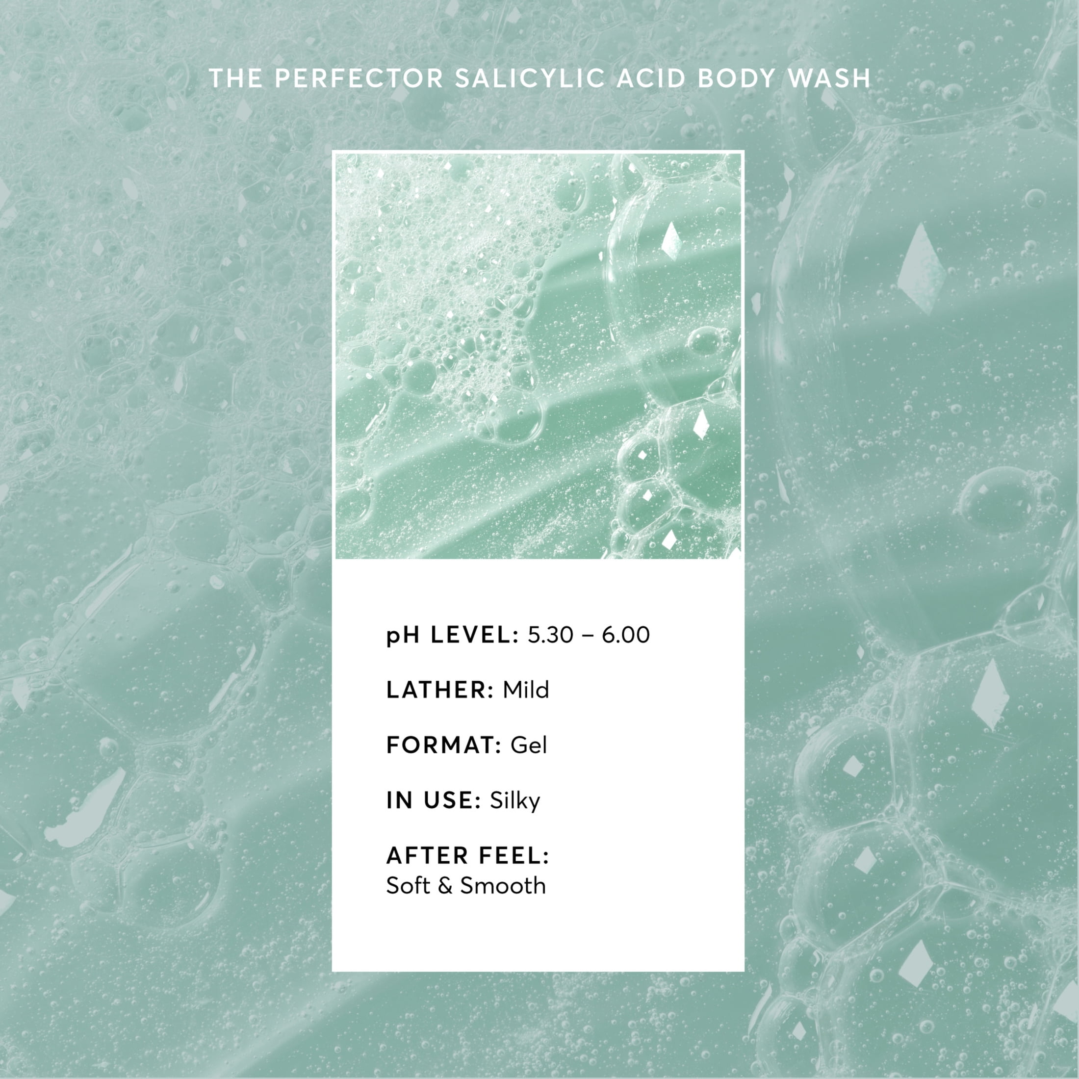 Naturium The Perfector Salicylic Acid Body Wash, Gentle & Smoothing Cleanser, 16.9 fl oz