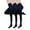LWK1-Navy, variant on Meichang 3 Pairs Pantyhose for Women Control Top High Waist Opaque Tights Soft Stretchy Footed Pantyhose for Women